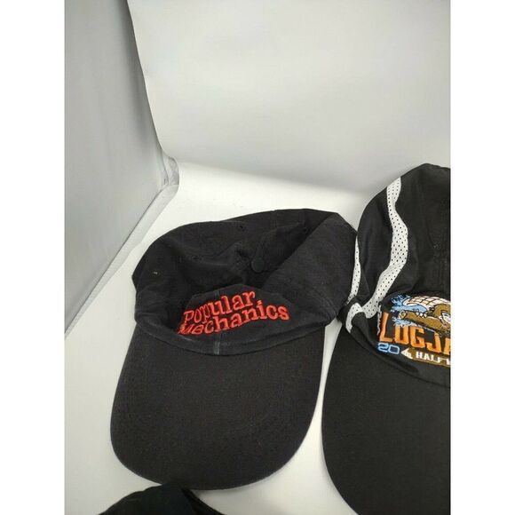 Lot of Ball Caps Hats 7 In Various Colors Local Regional State Promo - Picture 8 of 8